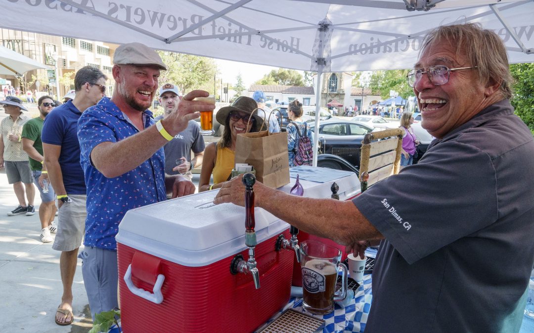 Beer lovers were all smiles at ShakesBeer Festival in Claremont