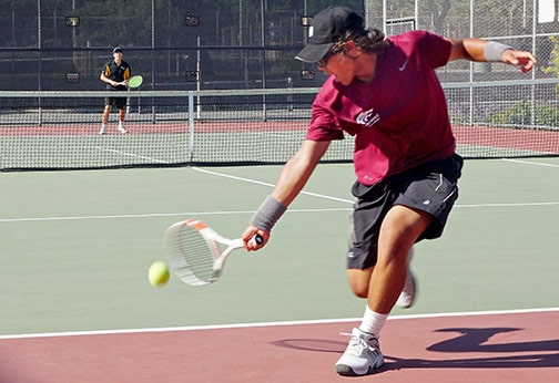 Boys tennis tops Foothill in CIF semifinal match