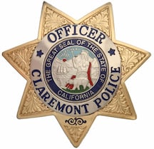 Claremont Police Badge