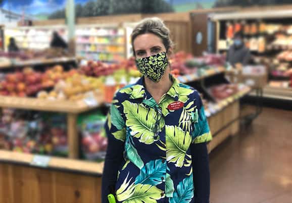 Trader Joe’s employees work together
