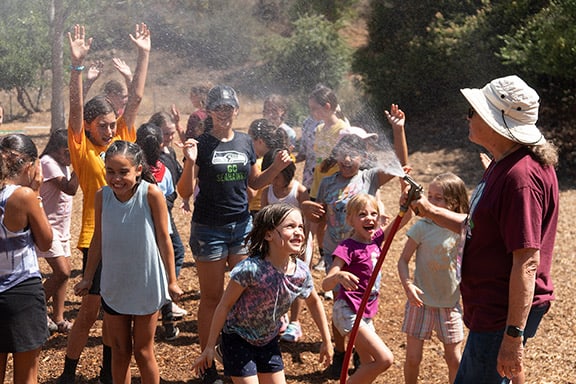 Girl Scouts Cool Off at Camp La Casita