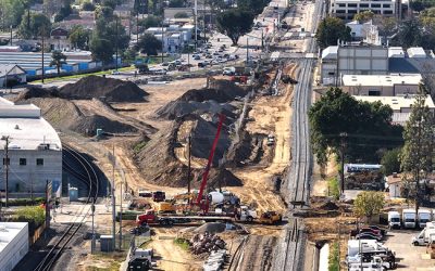 Foothill Gold Line 8 months from completion