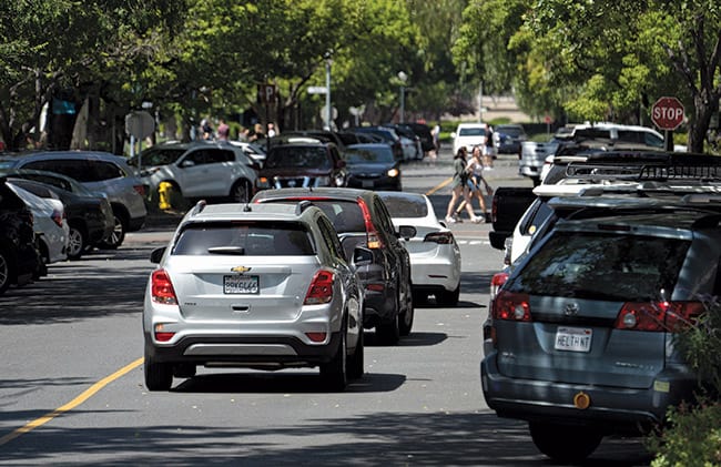 Does the Claremont Village really have a parking problem?