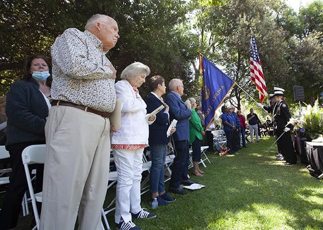 Claremont residents gather for Memorial Day service