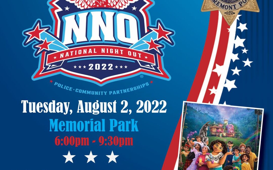 Tuesday is National Night Out at Memorial Park