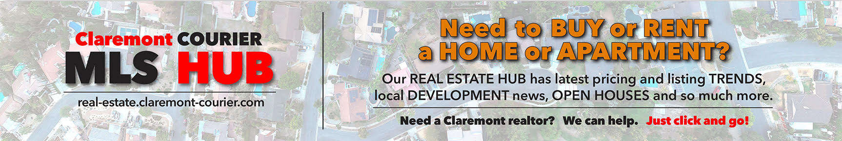 Claremont Courier Real Estate Banner