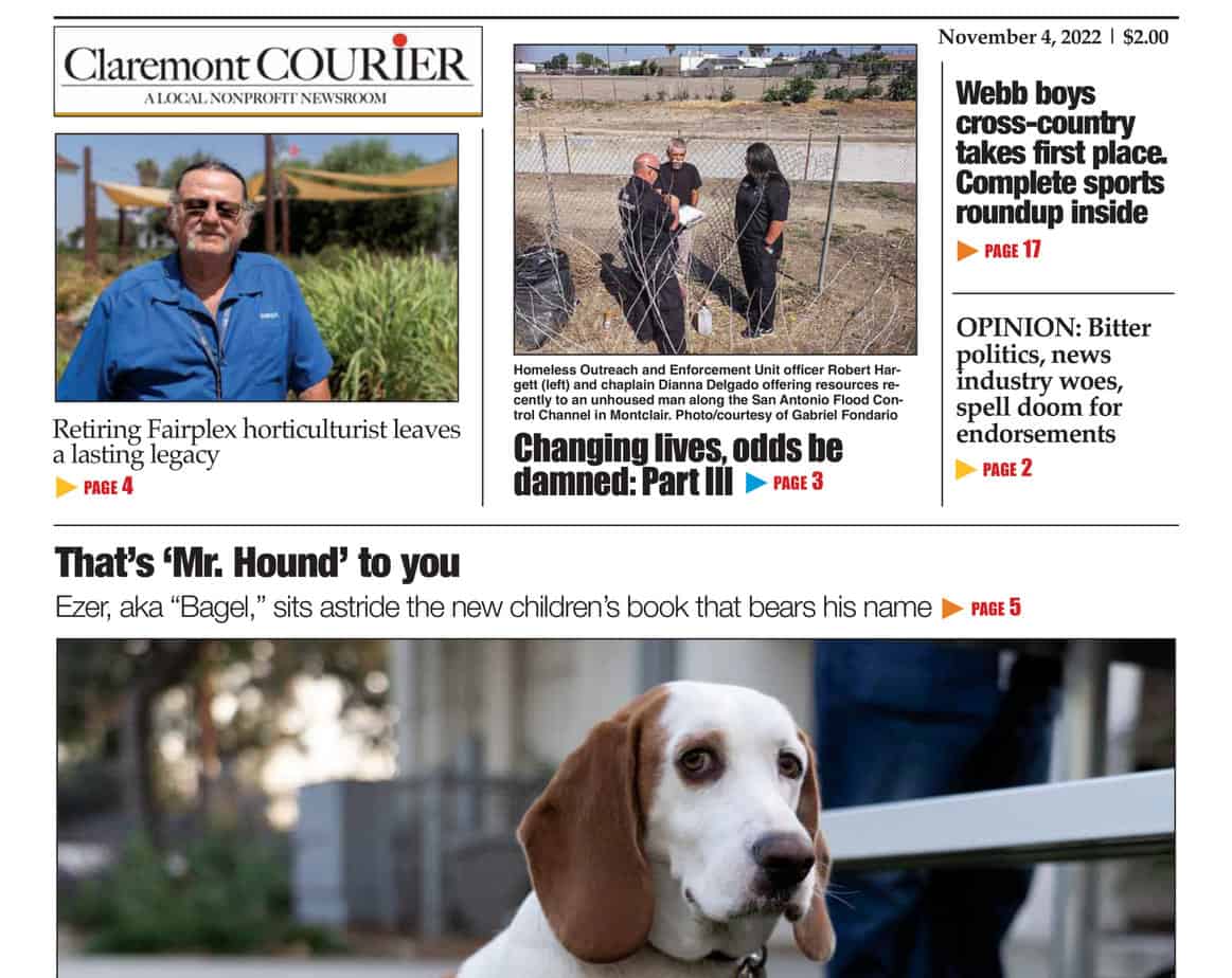 Claremont COURIER November 4, 2022 Claremont COURIER