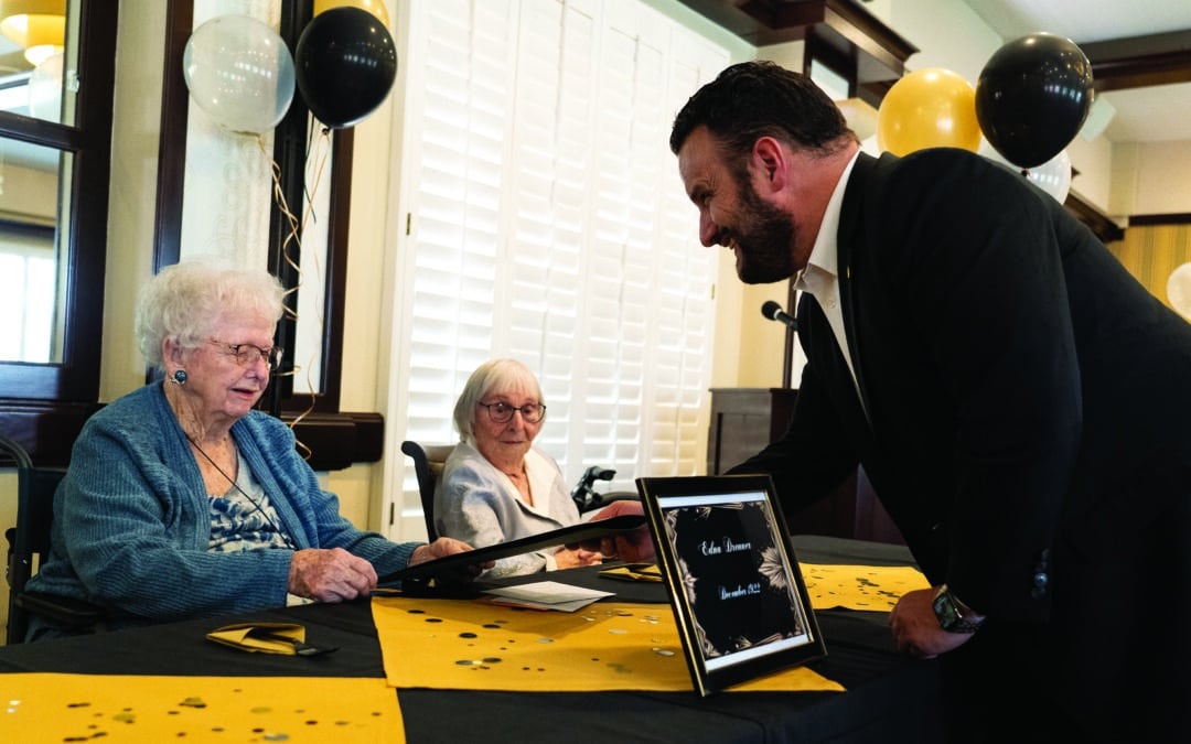 Claremont Manor celebrates centenarians