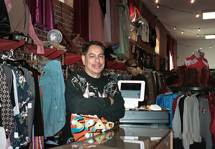 Vintage clothing magnate has been raising eyebrows for 30 years