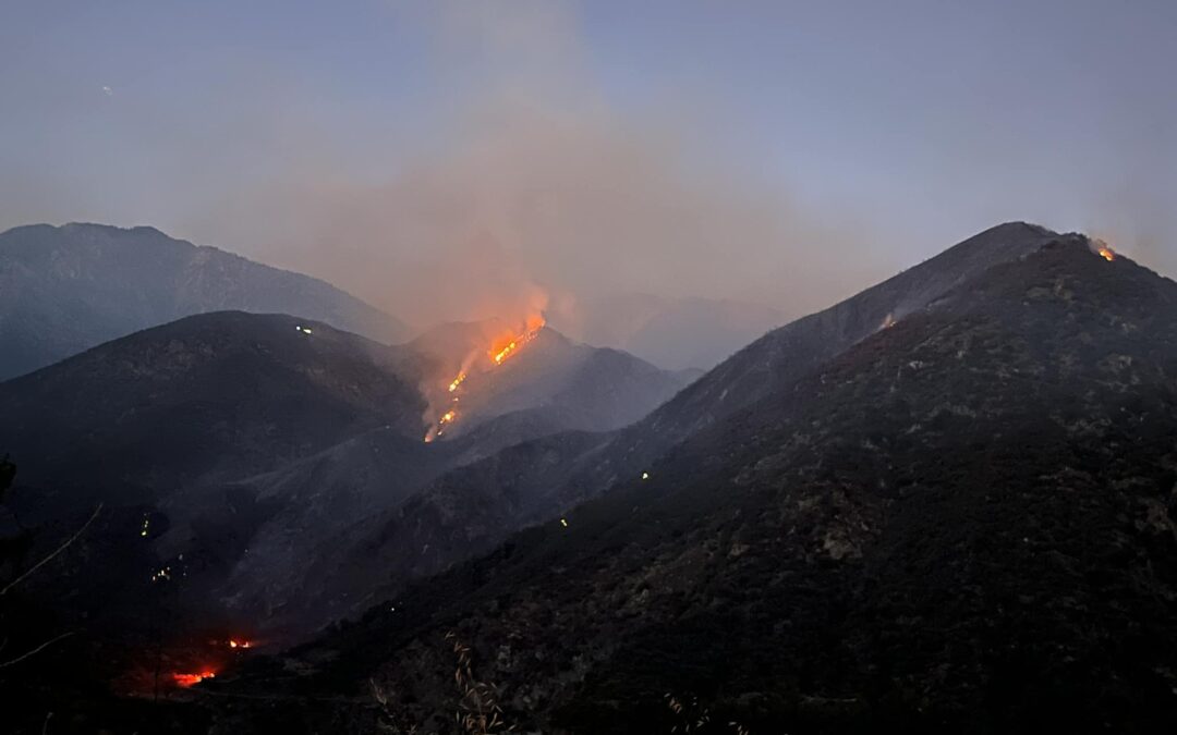 Fork Fire nearly contained