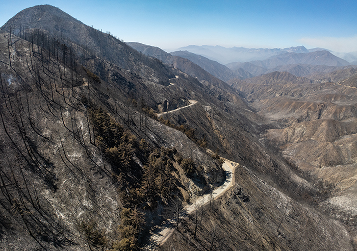 Bridge Fire 9% contained; quiet in Mt. Baldy area