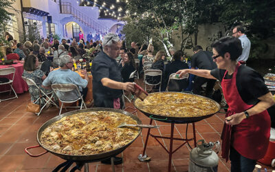 OJP event serves up paella and flamenco