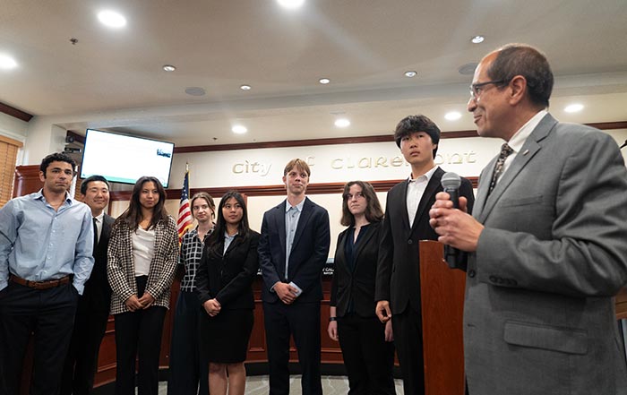 City salutes civic scholar interns