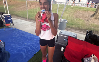 CHS freshman Grace Smith wins silver at state meet