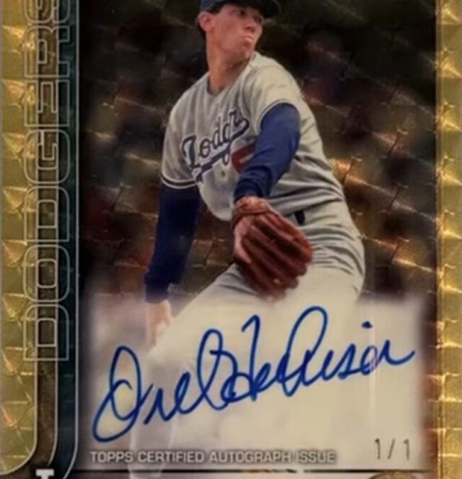 Hershiser offers prizes for rare baseball card